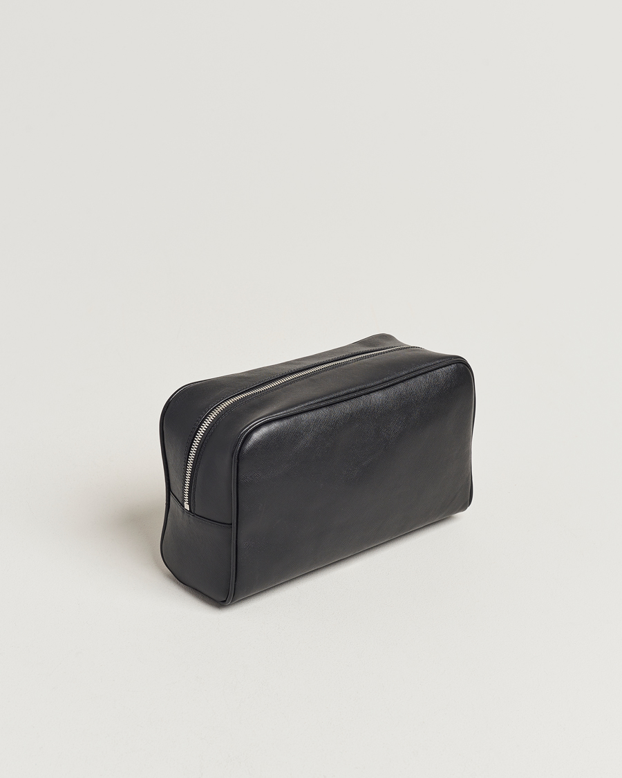 Uomini |  | Oscar Jacobson | Grooming Leather Case Black