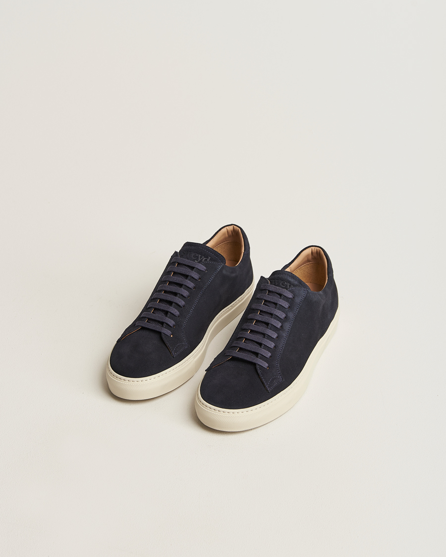 Uomini |  | Sweyd | 055 Suede Sneaker Navy