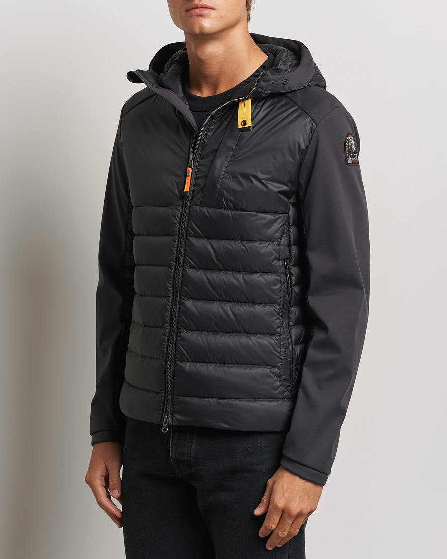 Uomini | Giacche ibride | Parajumpers | Kinari Hybrid Hooded Jacket Black