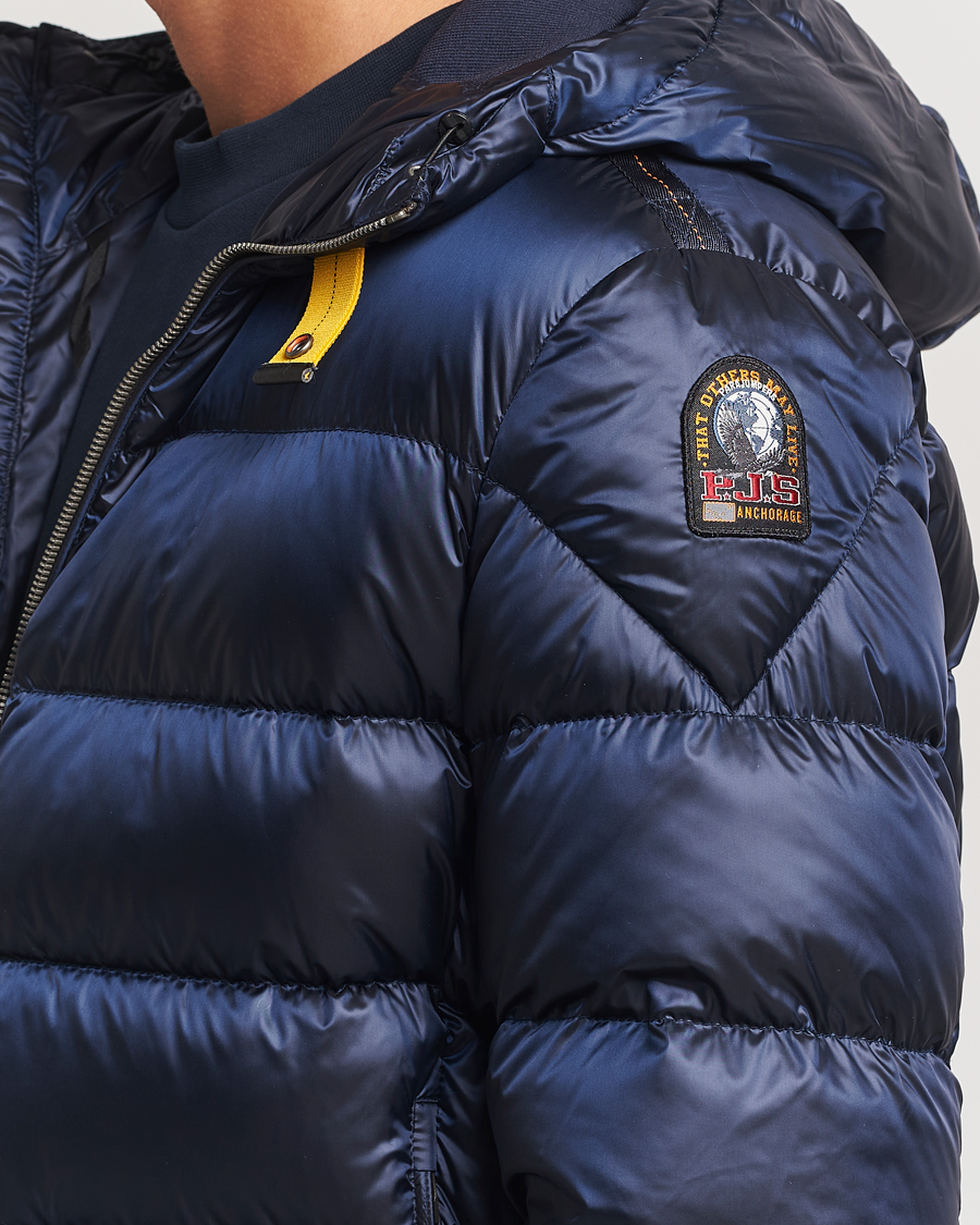 Uomini | Giacche | Parajumpers | Pharrell Sheen High Gloss Jacket Blue Navy