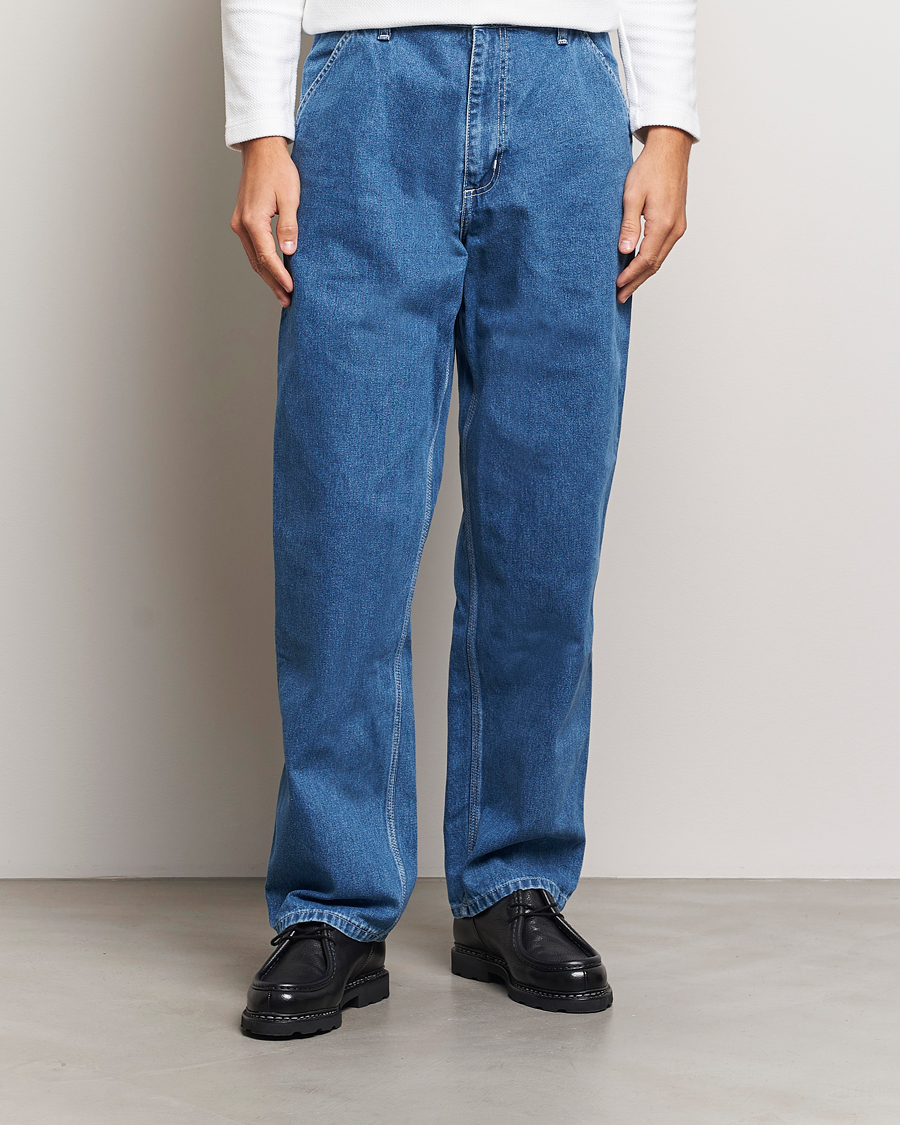 Uomini | American Heritage | Carhartt WIP | Simple Pant Norco Denim Blue Stone Washed