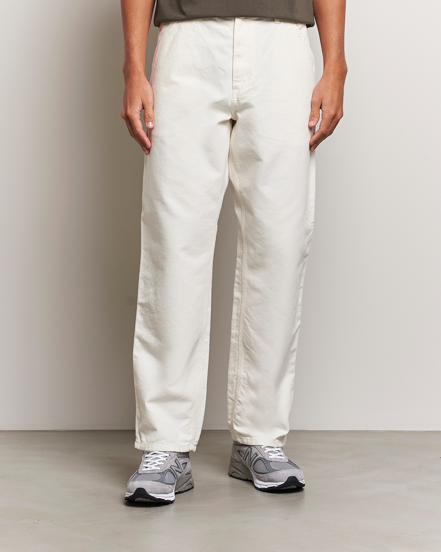 Uomini | Pantaloni | Carhartt WIP | Single Knee Pants Dearborn Canvas Wax