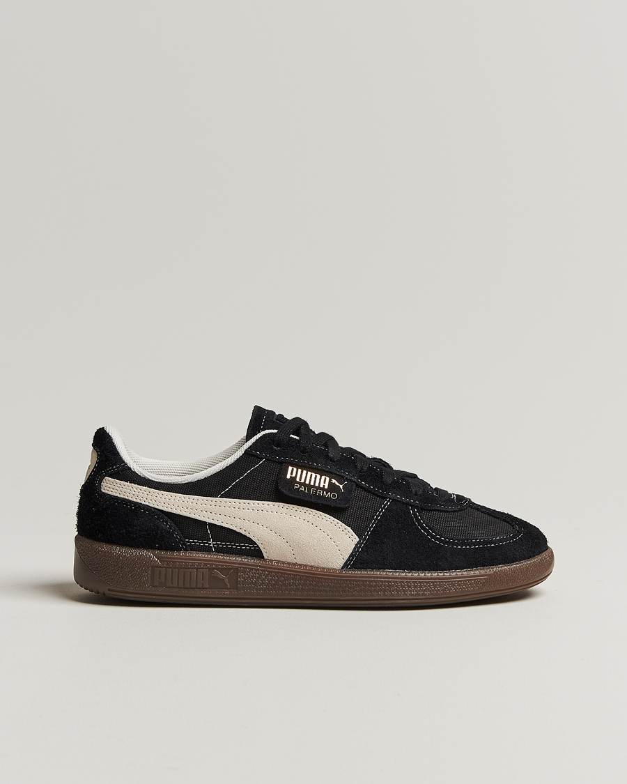 Uomini | Puma Palermo Vintage Suede Sneaker Black | Puma | Palermo Vintage Suede Sneaker Black