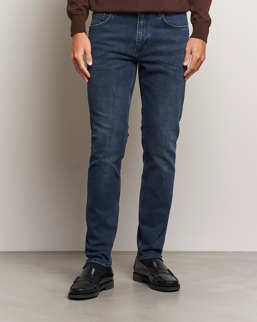 Uomini | Reparti | J.Lindeberg | Jay Active Jeans Dark Blue