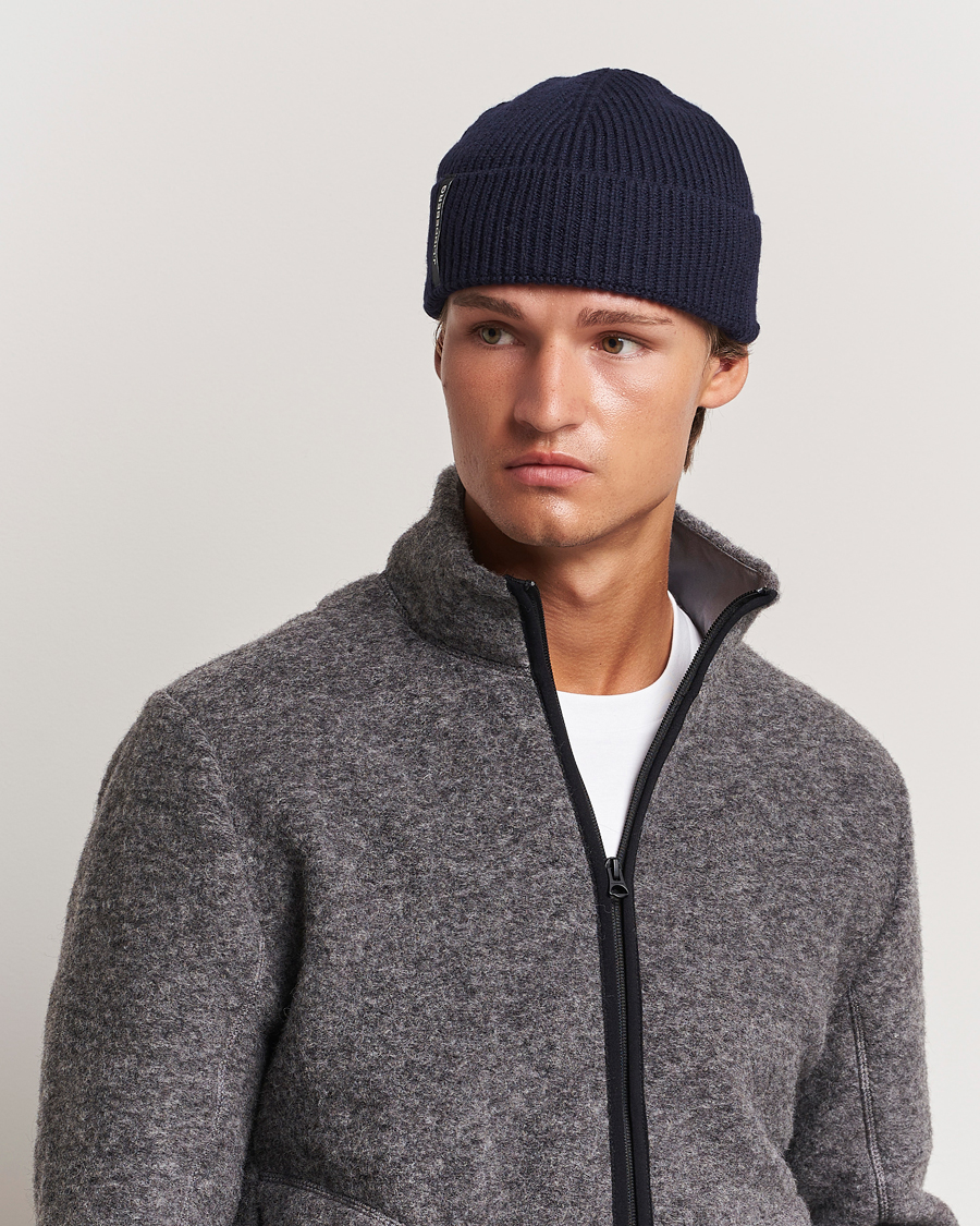 Uomini | Berretti invernali | J.Lindeberg | Juan Merino Beanie Navy