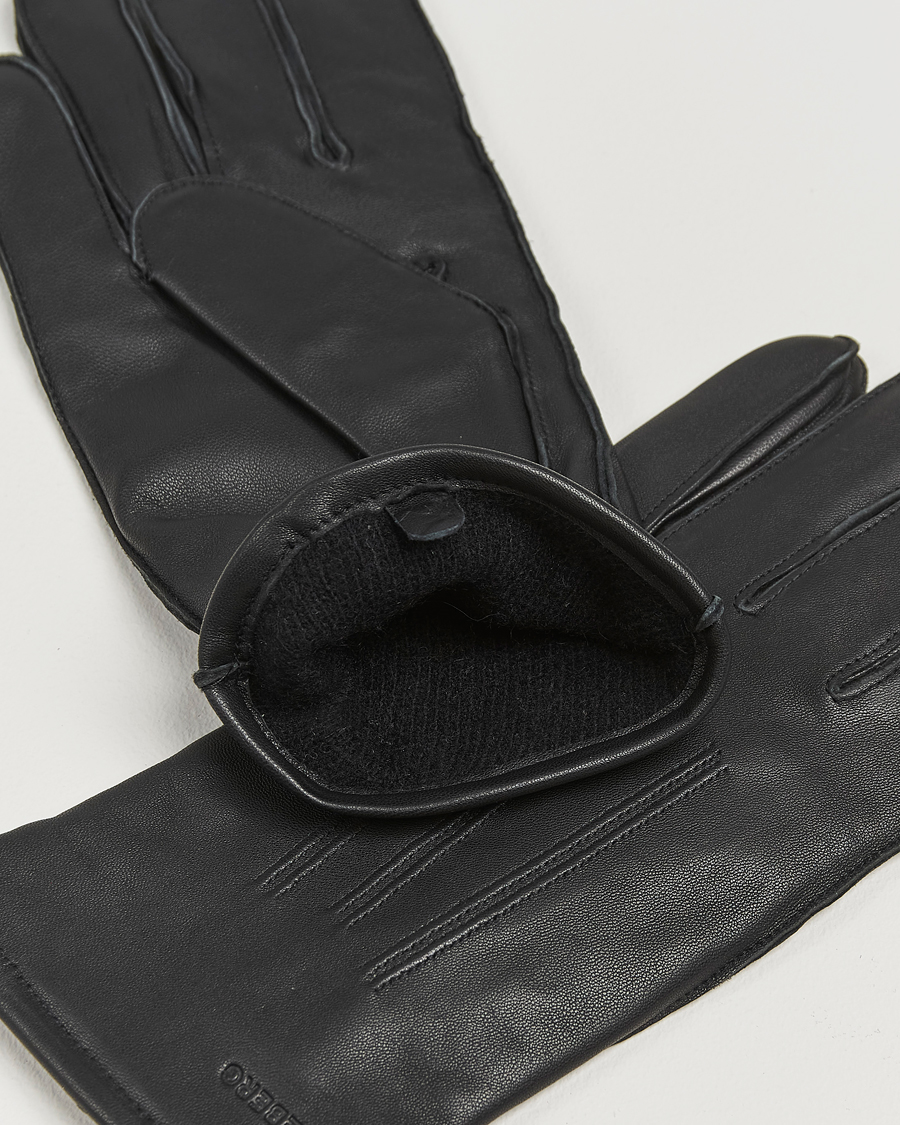 Uomini |  | J.Lindeberg | Milo Leather Glove Black