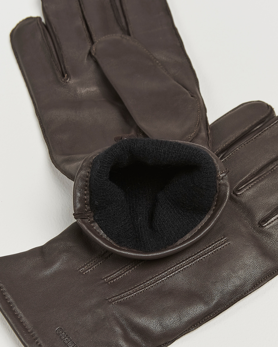 Uomini |  | J.Lindeberg | Milo Leather Glove Mole