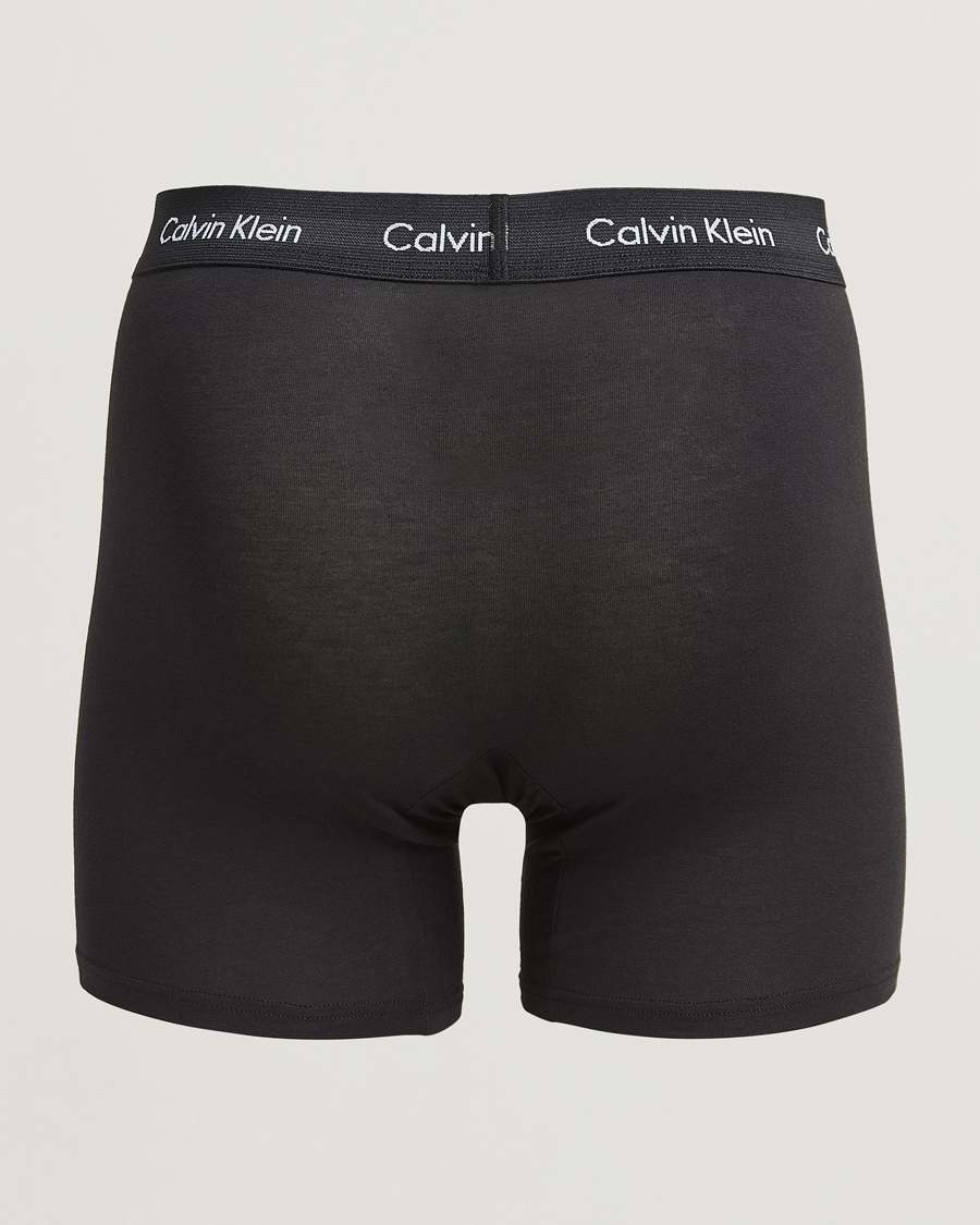 Uomini | Abbigliamento | Calvin Klein | Cotton Stretch 3-Pack Boxer Brief Black