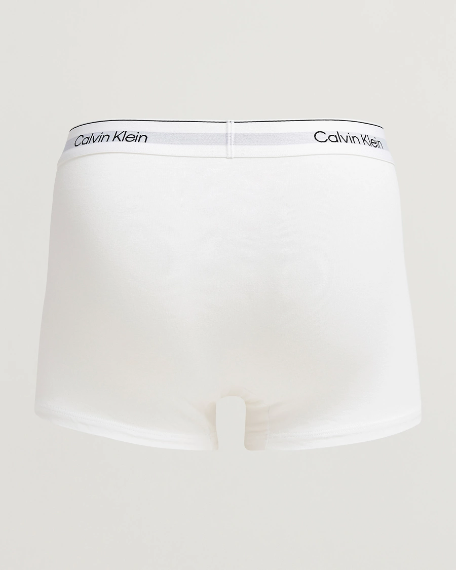 Uomini |  | Calvin Klein | Icon Cotton Stretch 3-Pack Trunk White