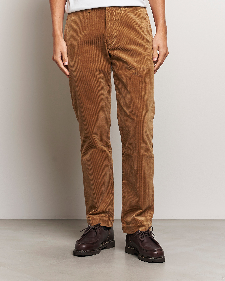 Uomini | Pantaloni | Polo Ralph Lauren | Bedford Corduroy 5-Pocket Pants Golden Brown