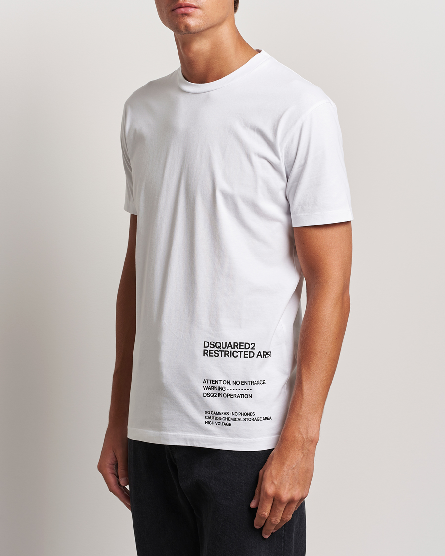 Uomini |  | Dsquared2 | Cool Fit T-Shirt White