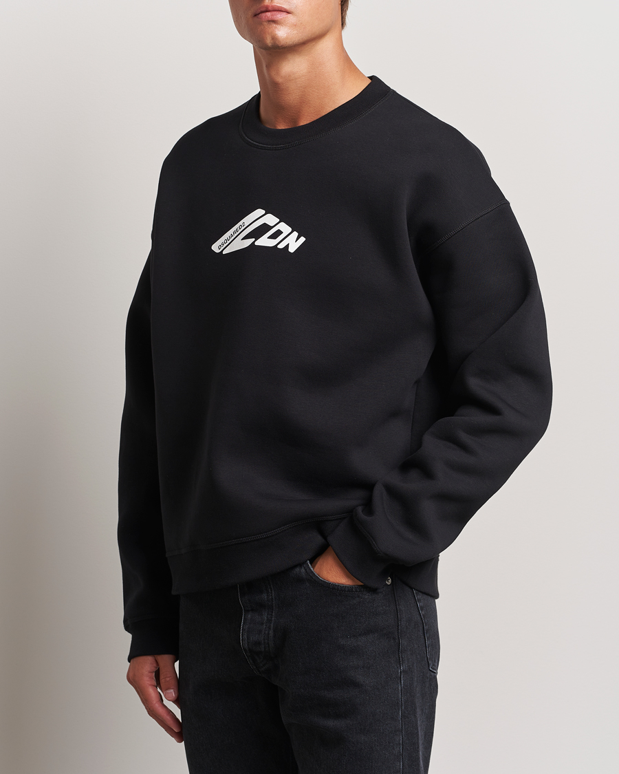 Uomini |  | Dsquared2 | Icon Evolution Sweatshirt Black