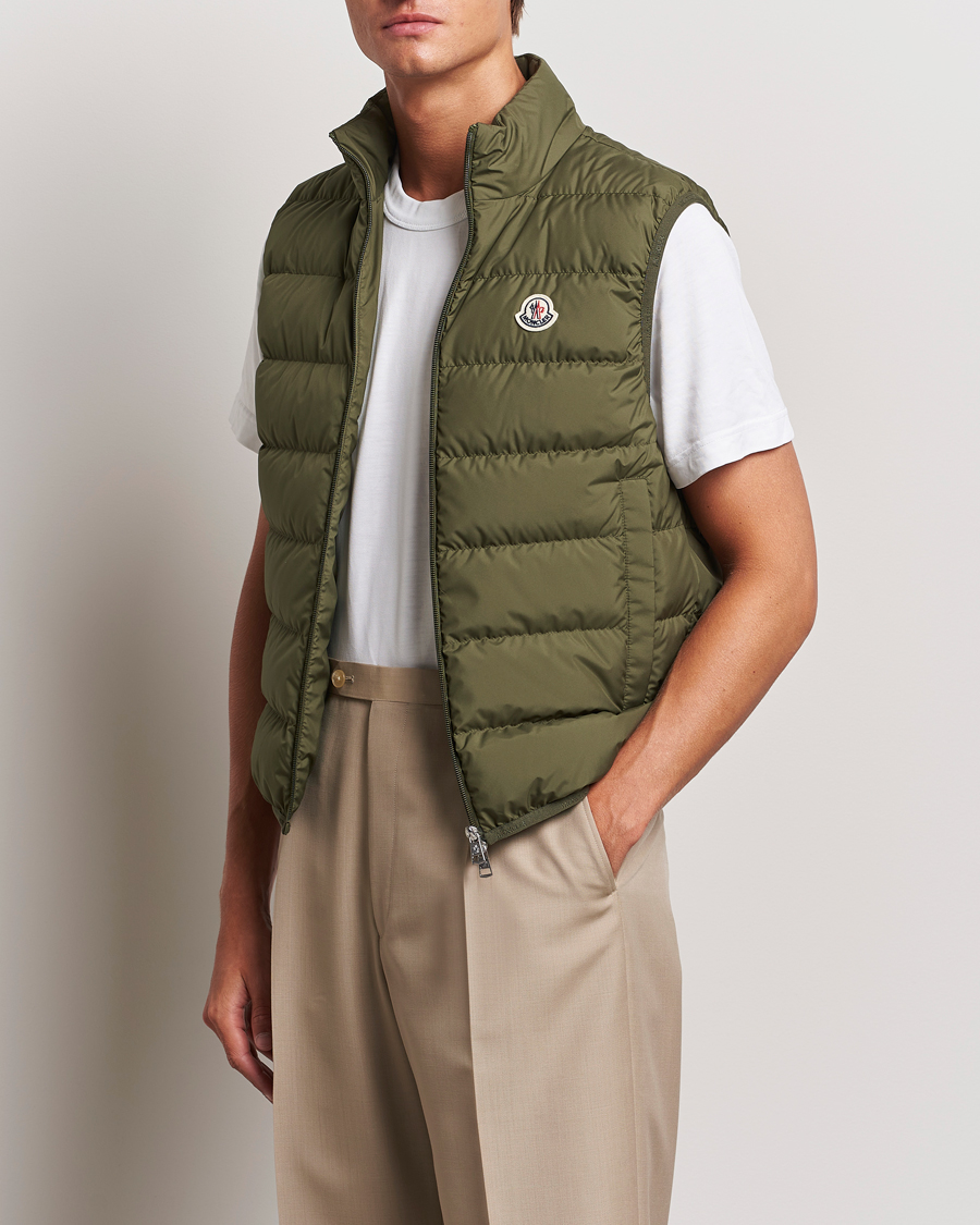 Uomini | Giacche autunnali | Moncler | Contrin Down Vest Military