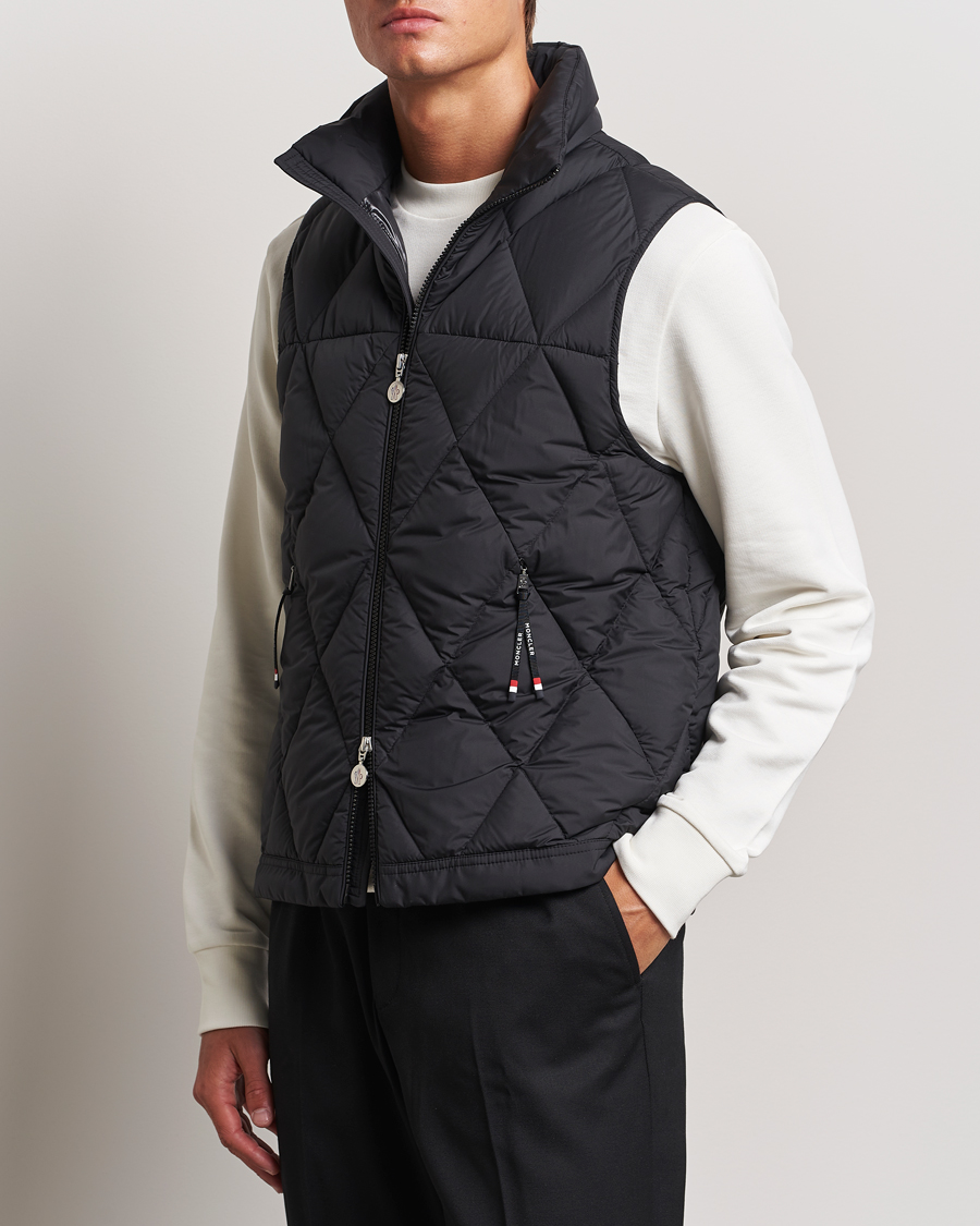 Uomini |  | Moncler | Aroula Quilted Down Vest Black