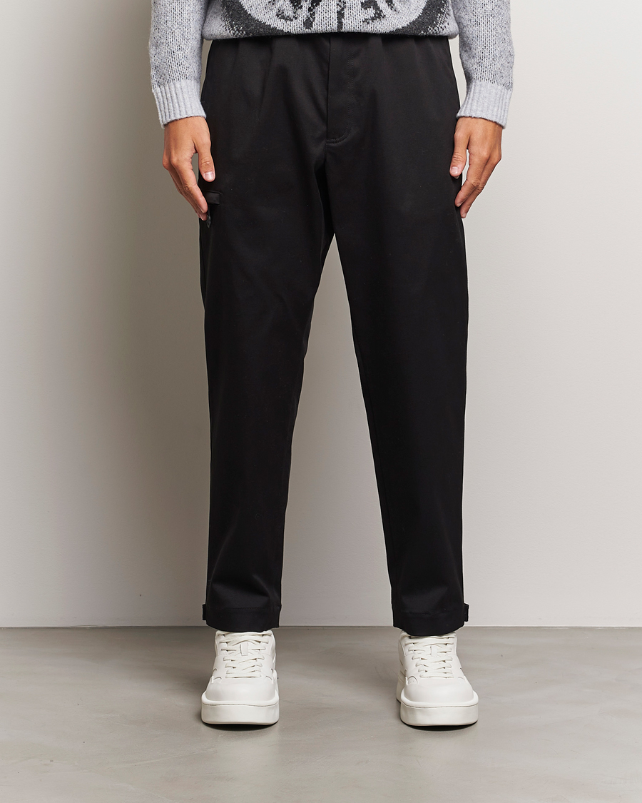 Uomini | Pantaloni | Moncler | Technical Drawstring Pants Black