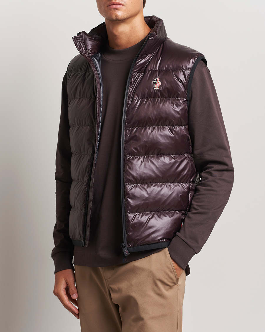 Uomini | Moncler | Moncler Grenoble | Down Vest Brown