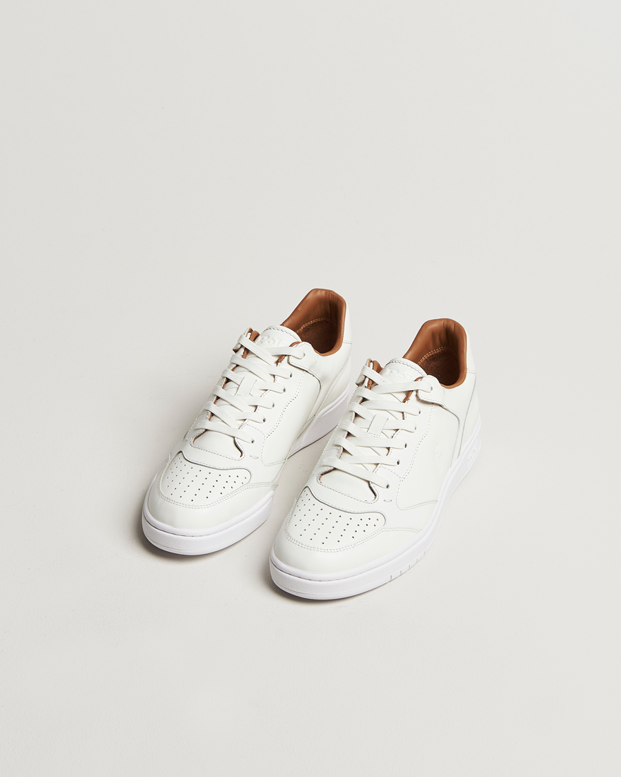 Uomini | Sneakers | Polo Ralph Lauren | Polo Court Sneaker Deckwash White Leather