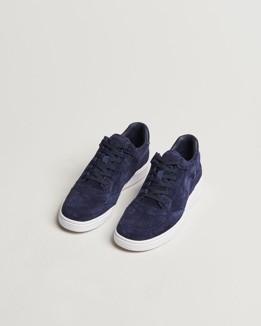 Uomini | Sneakers basse | Polo Ralph Lauren | Polo Court Sneaker Navy Suede