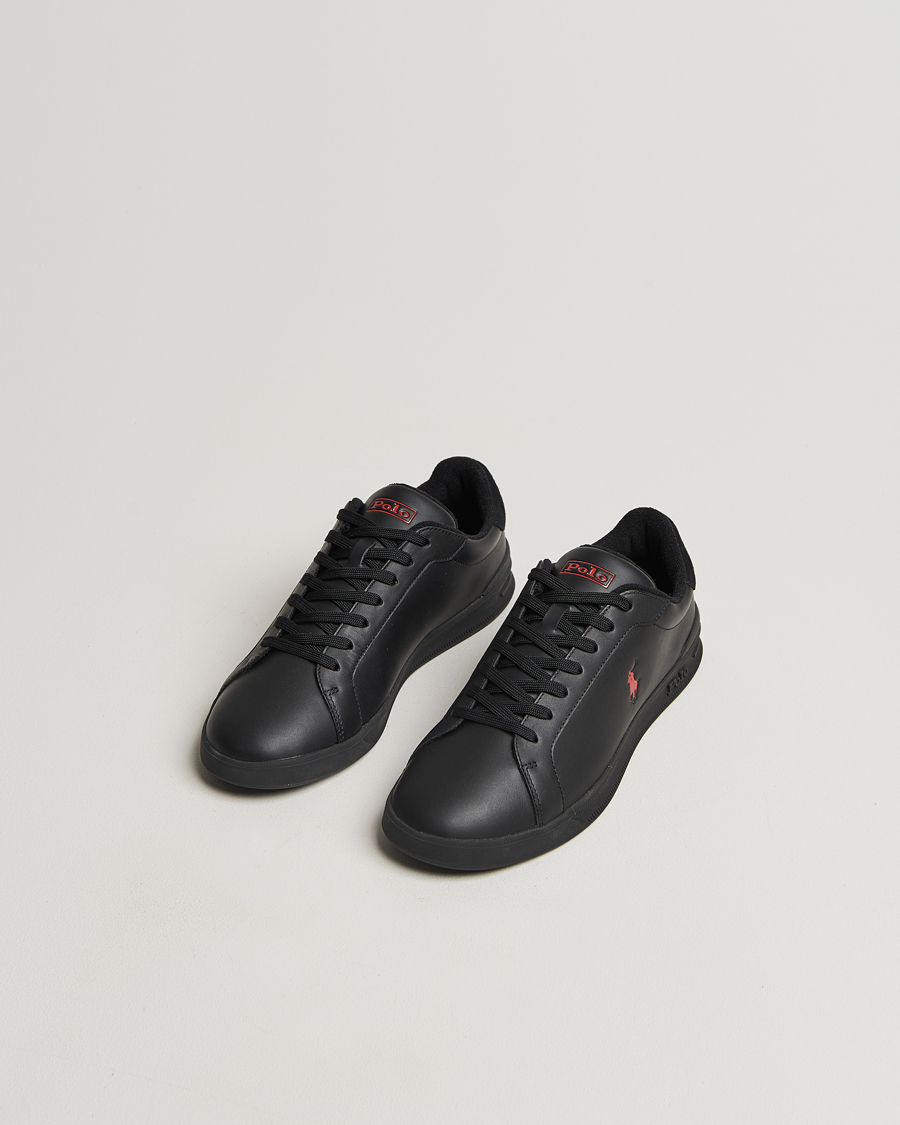 Uomini | Sneakers alte | Polo Ralph Lauren | Heritage Court II High Sneaker Black/Red