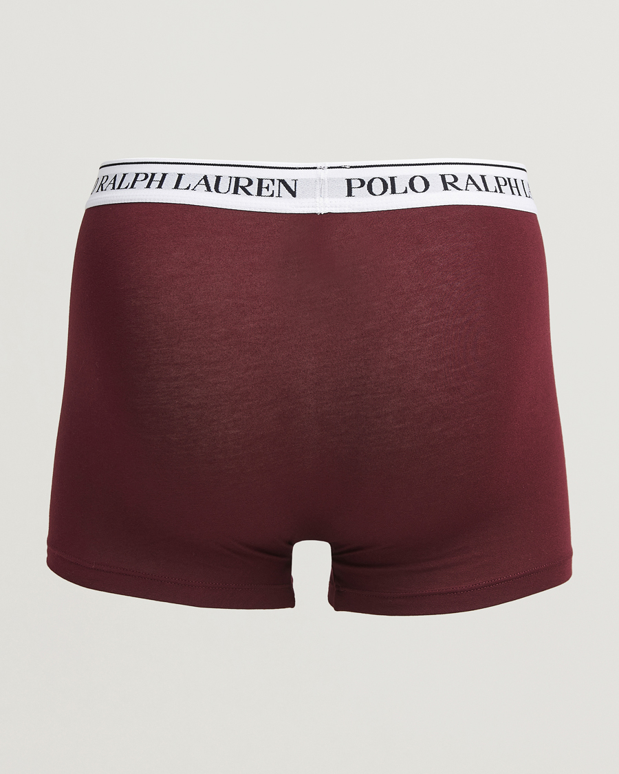 Uomini | Biancheria intima | Polo Ralph Lauren | 3-Pack Trunk Ruby/Wine Heather/Red Carpet