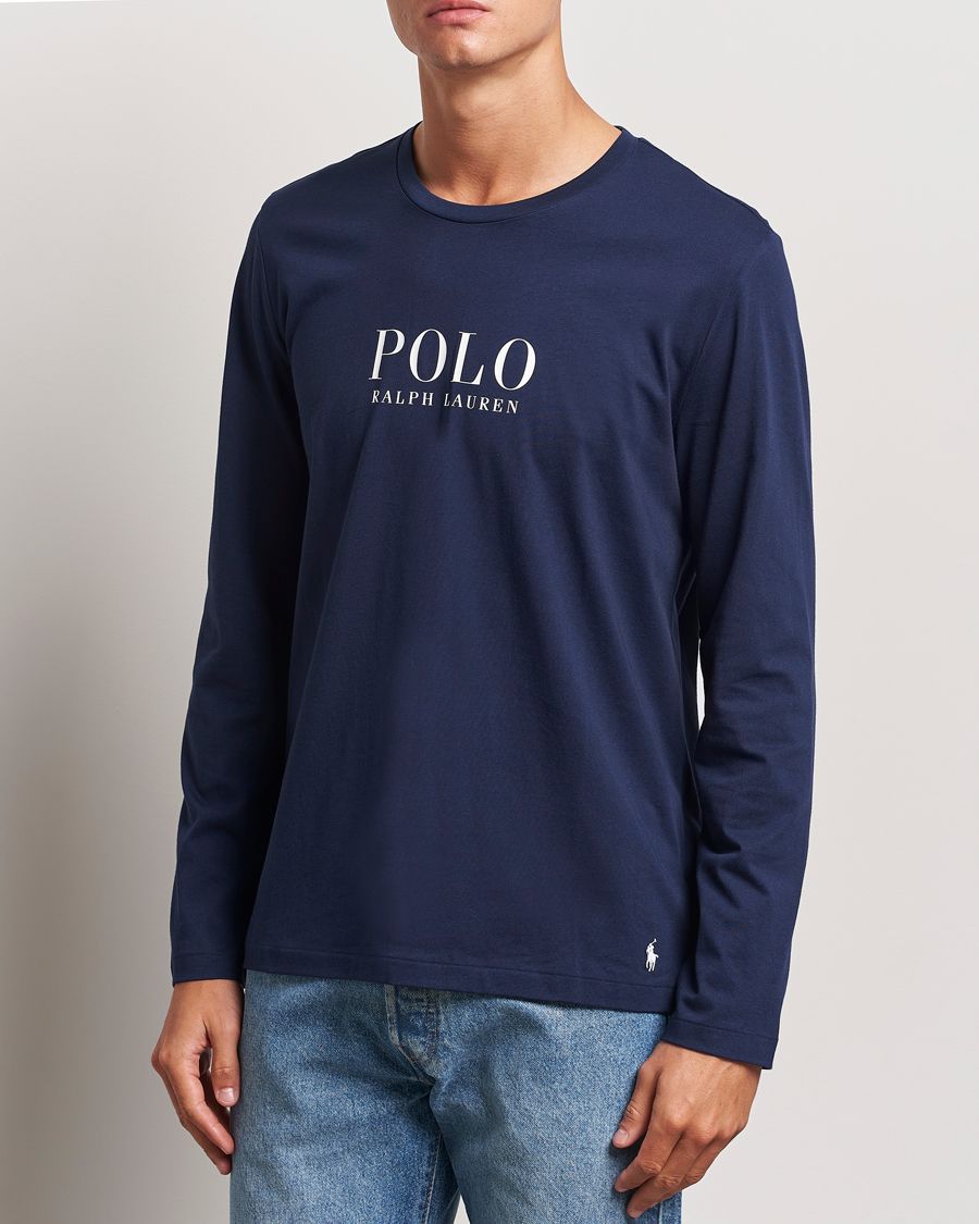 Uomini | Preppy Authentic | Polo Ralph Lauren | Long Sleeve Liquid Cotton Tee Cruise Navy