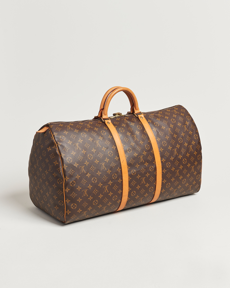 Uomini | Pre-Owned & Vintage Bags | Louis Vuitton Pre-Owned | Keepall 60 Bag Monogram 