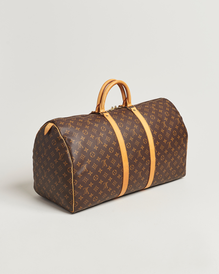 Uomini | Pre-Owned & Vintage Bags | Louis Vuitton Pre-Owned | Keepall 55 Bag Monogram 