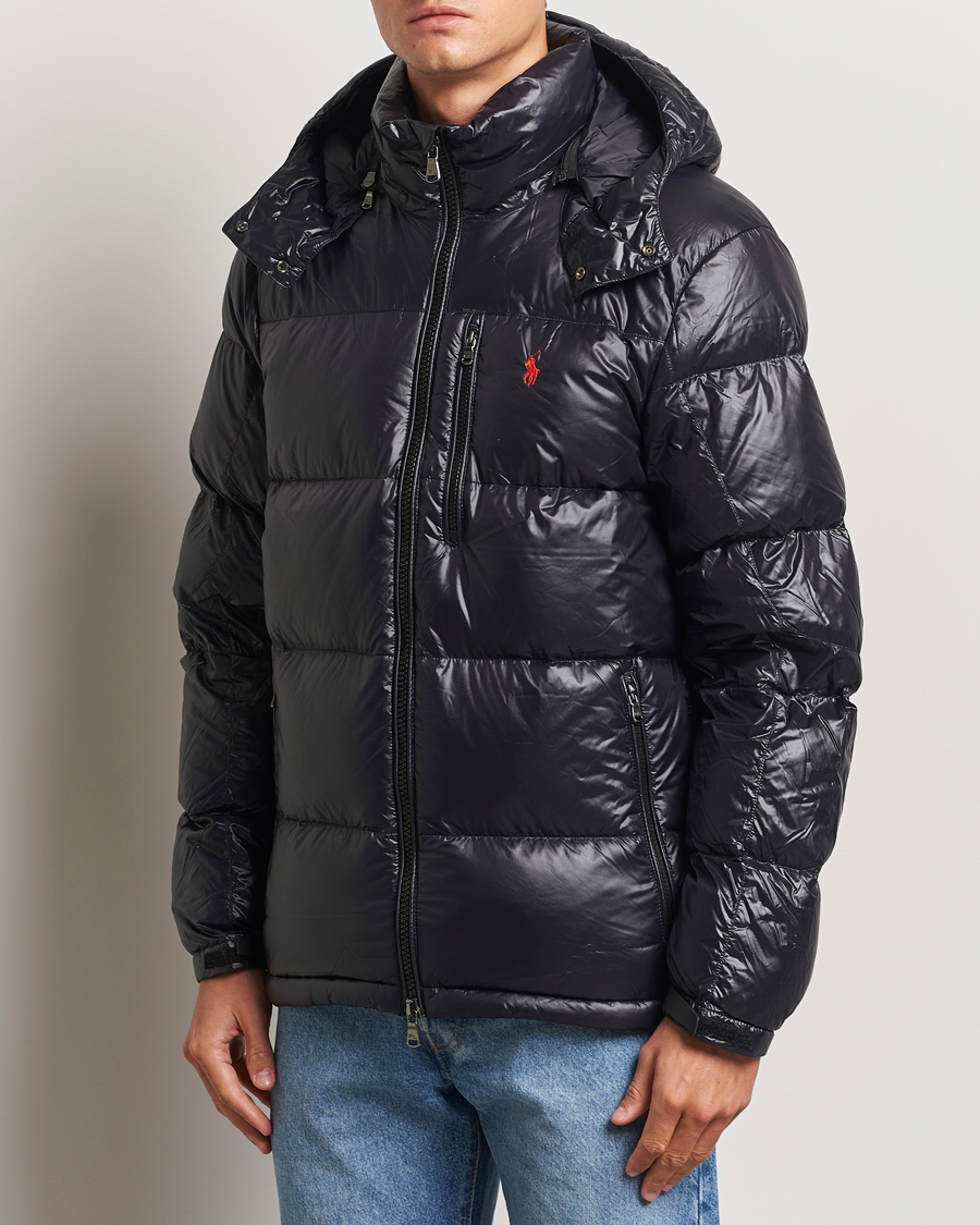 Uomini | Preppy Authentic | Polo Ralph Lauren | El Cap High Gloss Down Jacket Polo Black Glossy