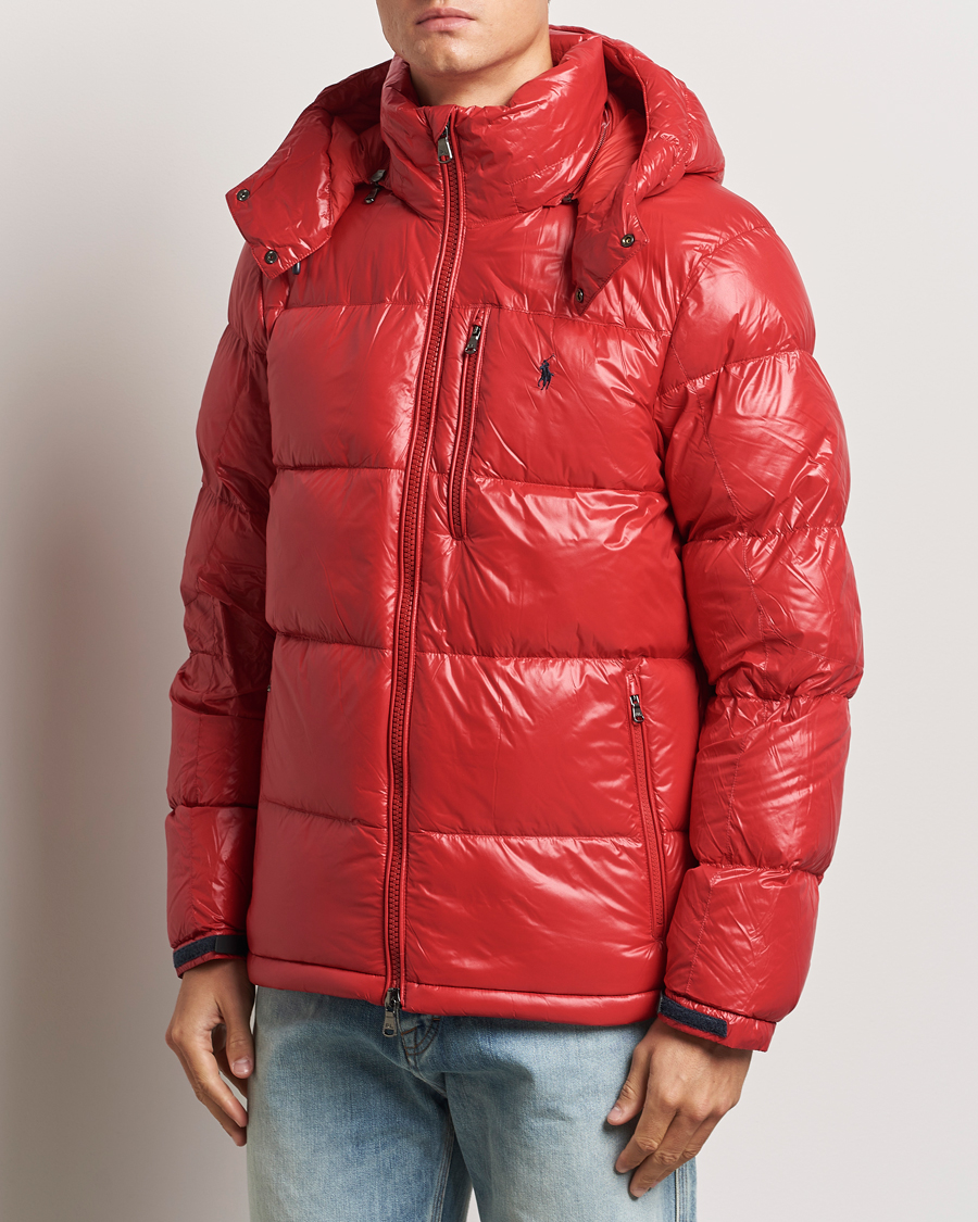 Uomini |  | Polo Ralph Lauren | El Cap High Gloss Down Jacket RL 2000 Red Glossy