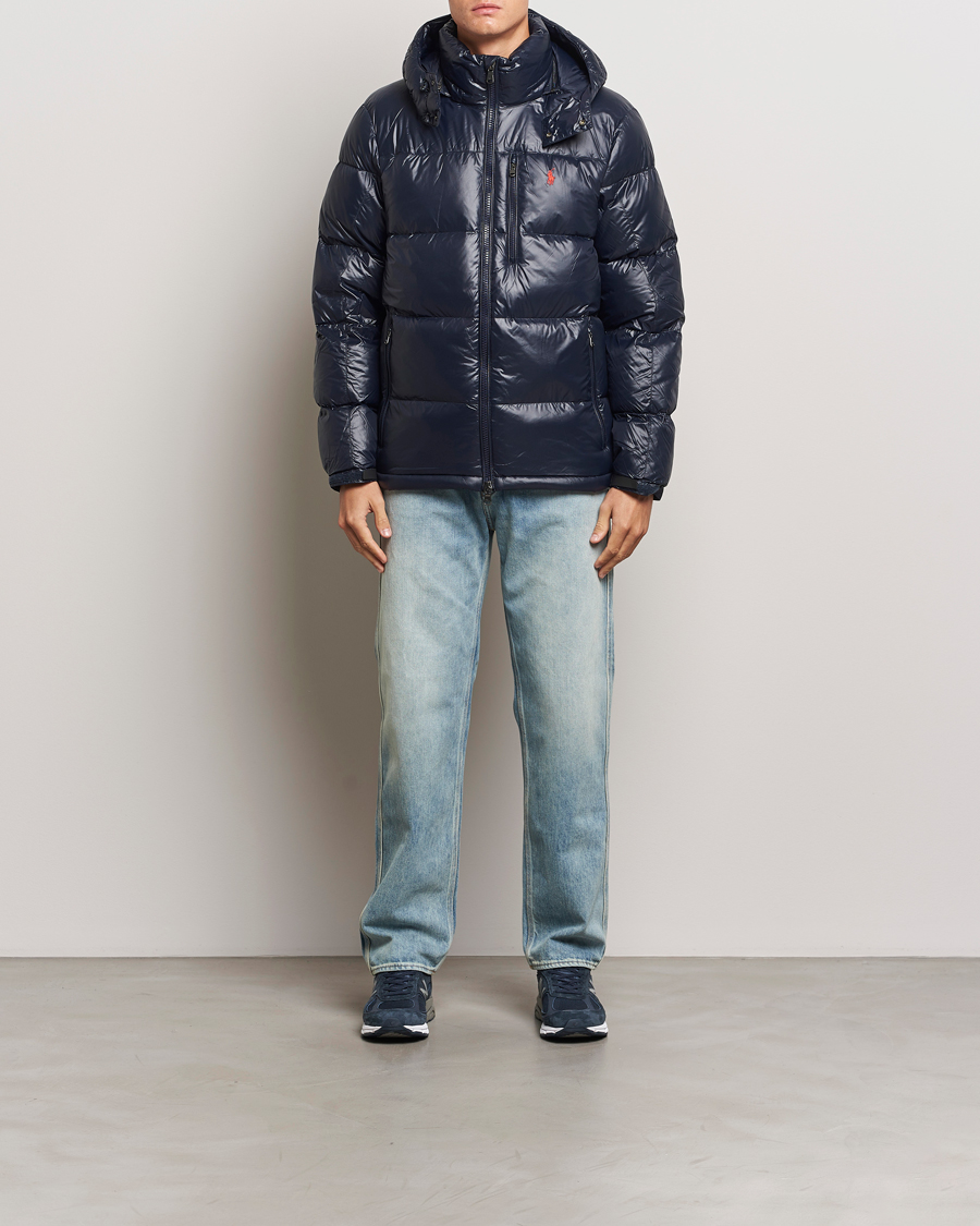 Uomini | Giacche | Polo Ralph Lauren | El Cap High Gloss Down Jacket Collection Navy Glossy