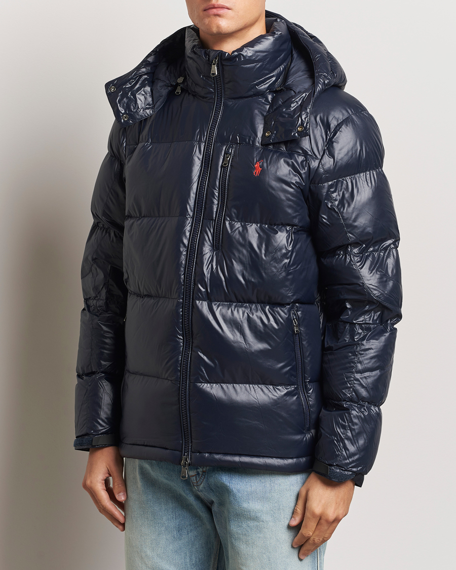 Uomini |  | Polo Ralph Lauren | El Cap High Gloss Down Jacket Collection Navy Glossy