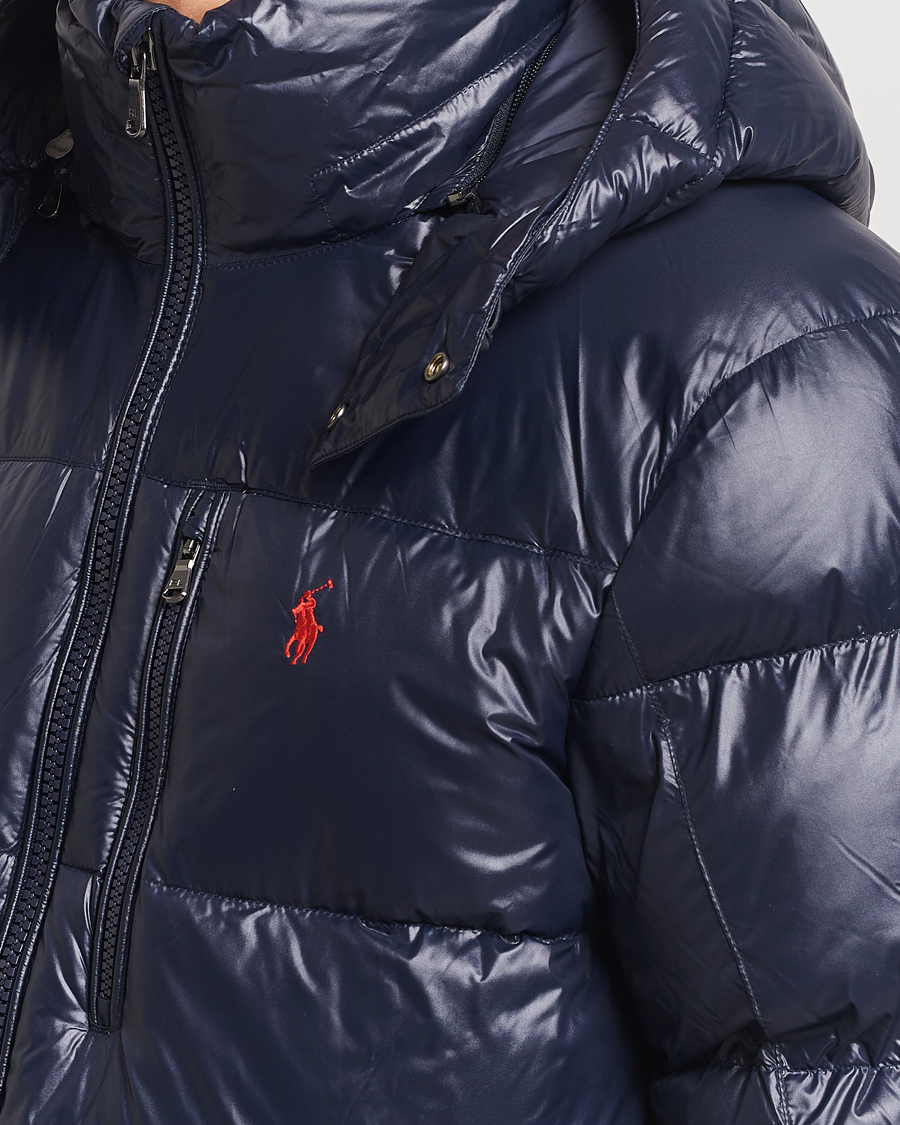 Uomini | Giacche | Polo Ralph Lauren | El Cap High Gloss Down Jacket Collection Navy Glossy