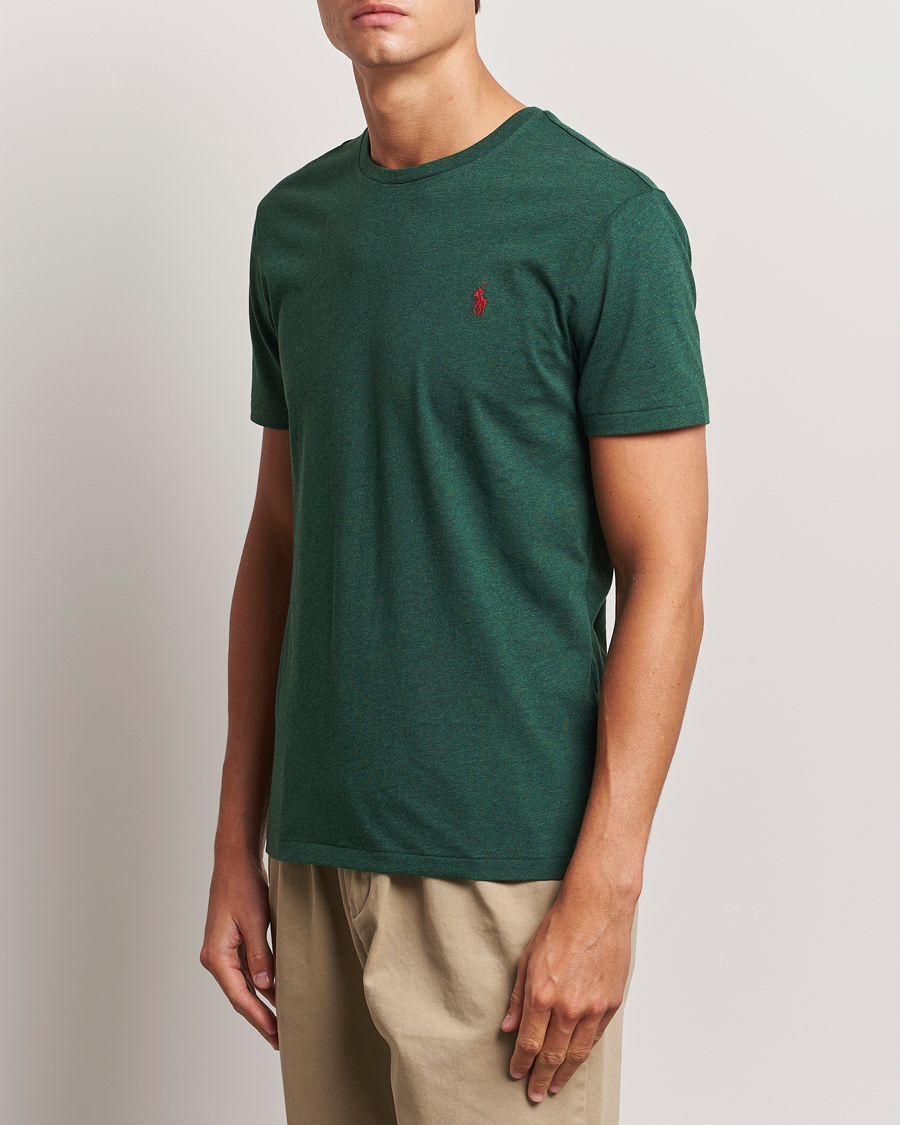 Uomini | T-shirt | Polo Ralph Lauren | Custom Slim Fit Tee Scotch Pine Heather