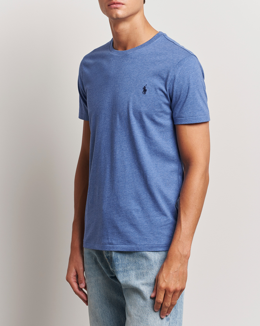 Uomini | T-shirt | Polo Ralph Lauren | Custom Slim Fit Tee Faded Royal Heather