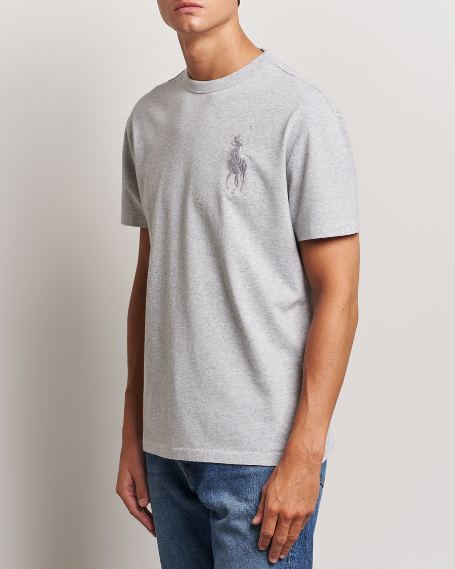 Uomini | T-shirt | Polo Ralph Lauren | Tonal Polo Player Tee Spring Heather