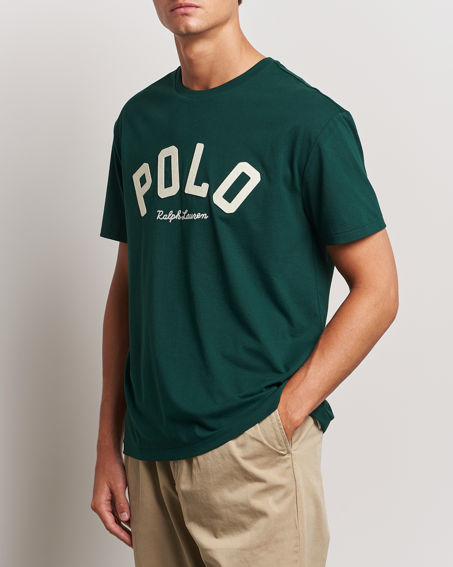 Uomini | T-shirt | Polo Ralph Lauren | RL Varsity Tee Moss Agate