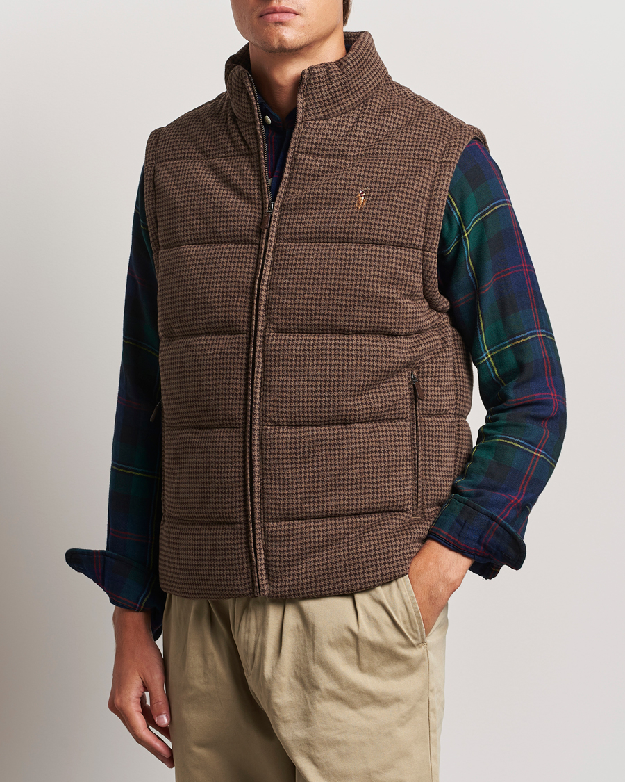 Uomini | Giacche | Polo Ralph Lauren | Quilted Vest Cedar Heather Dogtooth