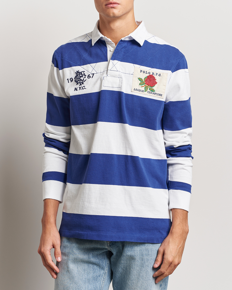 Uomini |  | Polo Ralph Lauren | Rugby Patch Deckwash White/Active Blue