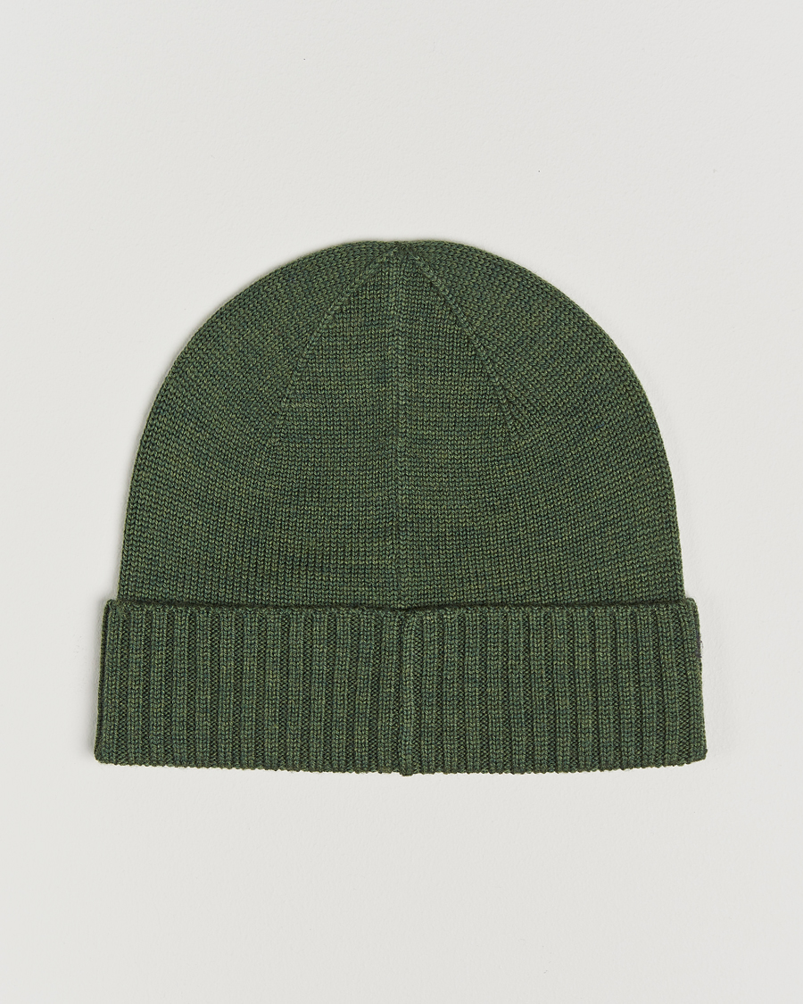 Uomini |  | Polo Ralph Lauren | Merino Beanie Classic Olive Heather