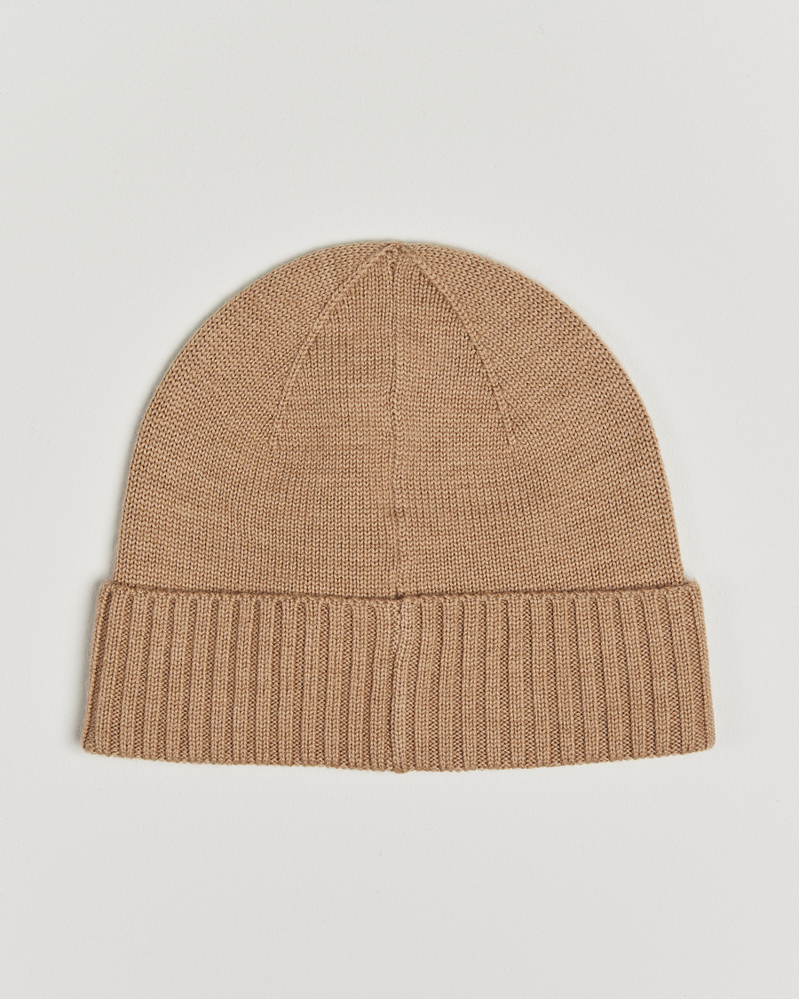 Uomini |  | Polo Ralph Lauren | Merino Beanie Camel Melange