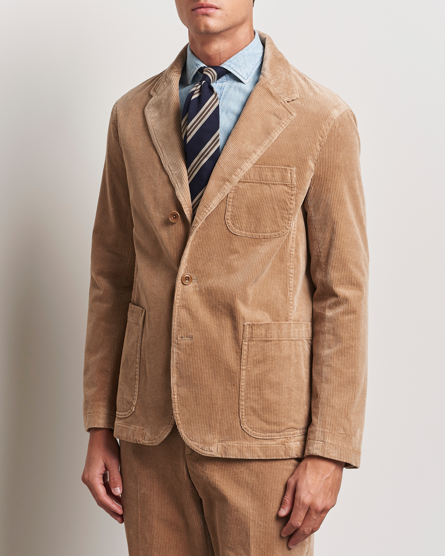 Uomini |  | Polo Ralph Lauren | Corduroy Stretch Blazer Hazelnut