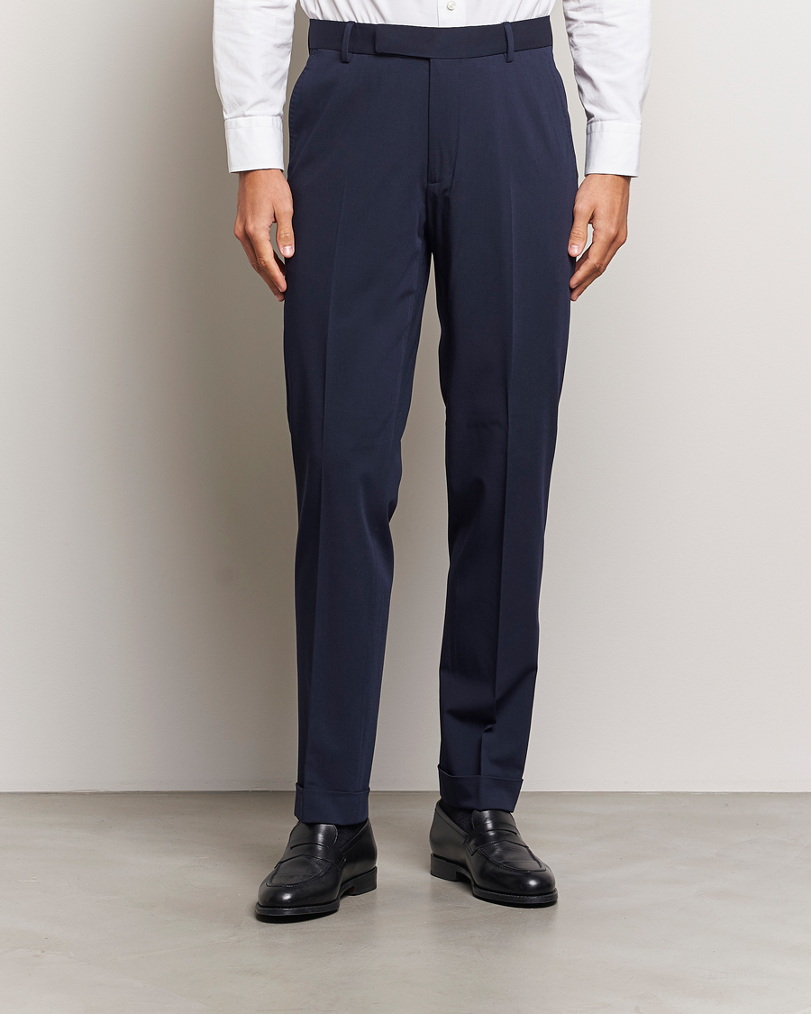 Uomini | Pantaloni da abito | Polo Ralph Lauren | Chester Twill Trousers Navy 