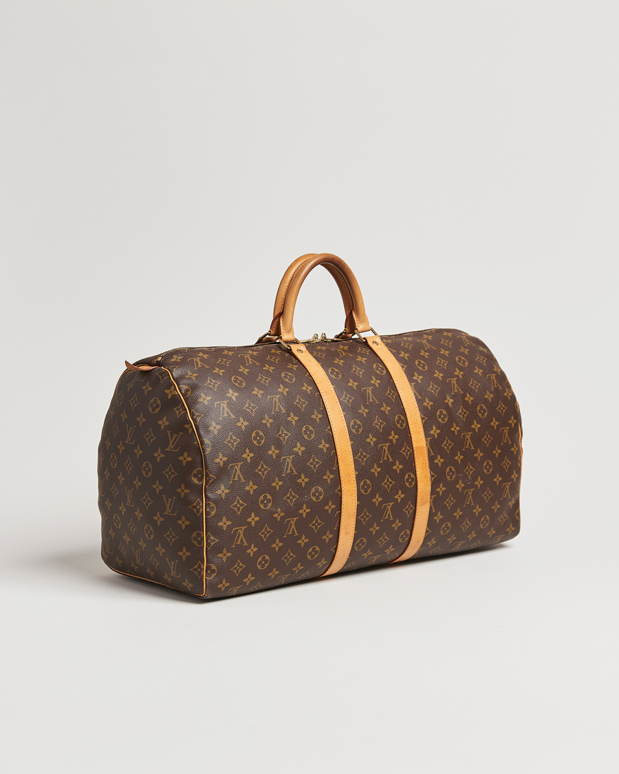 Uomini | Pre-Owned & Vintage Bags | Louis Vuitton Pre-Owned | Keepall 55 Bag Monogram 