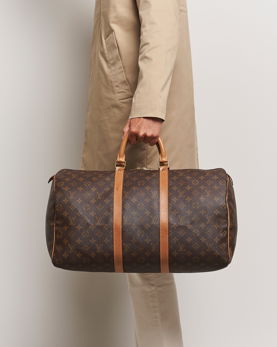 Uomini |  | Louis Vuitton Pre-Owned | Keepall 50 Bag Monogram 