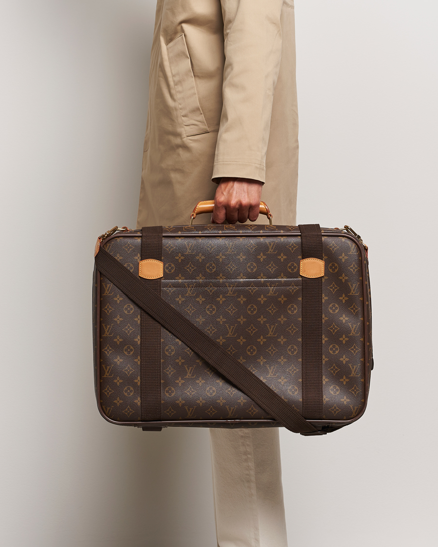 Uomini | Pre-Owned & Vintage Bags | Louis Vuitton Pre-Owned | Satellite Suitcase 53 Monogram 