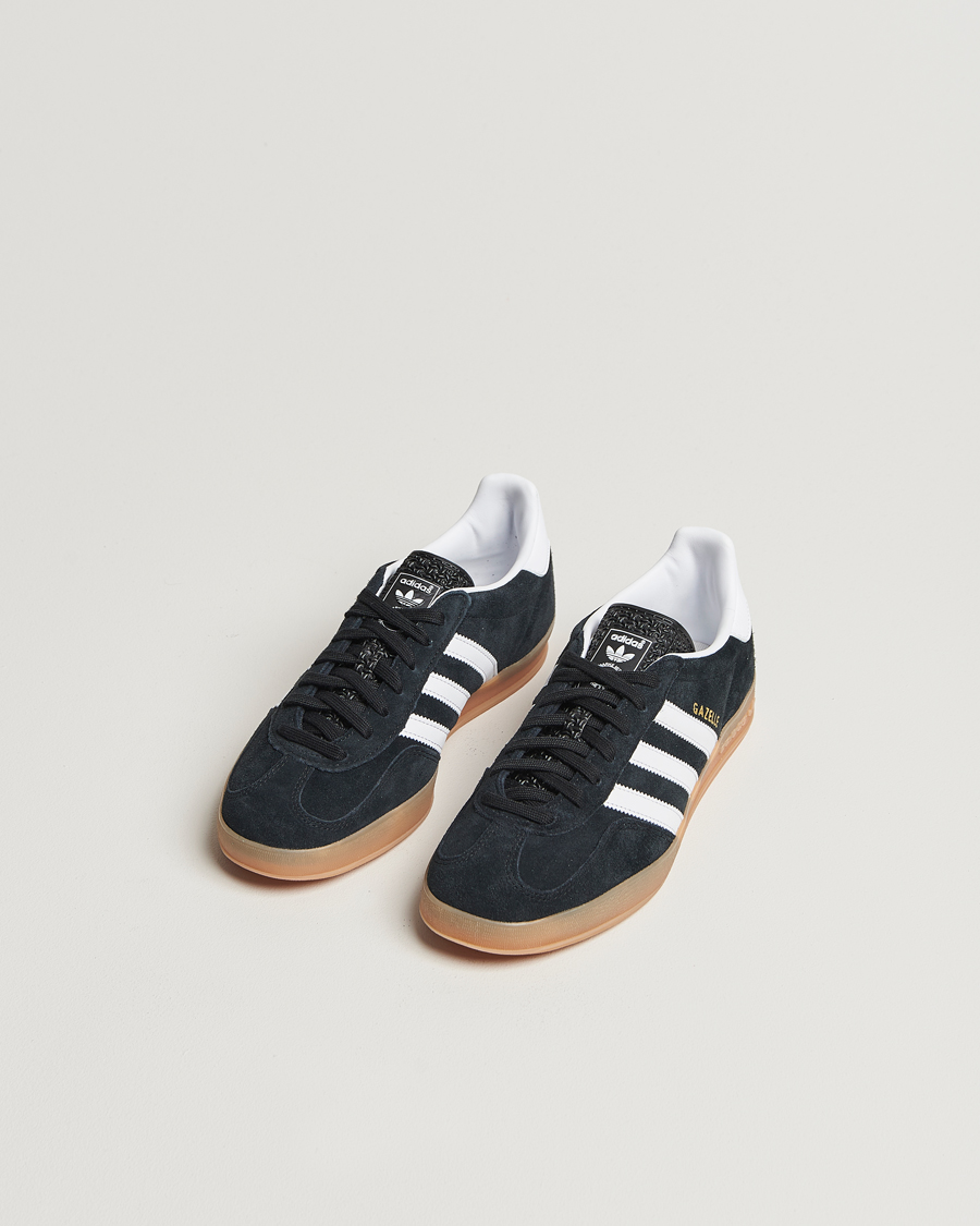 Uomini |  | adidas Originals | Gazelle Indoor Sneaker Black/White