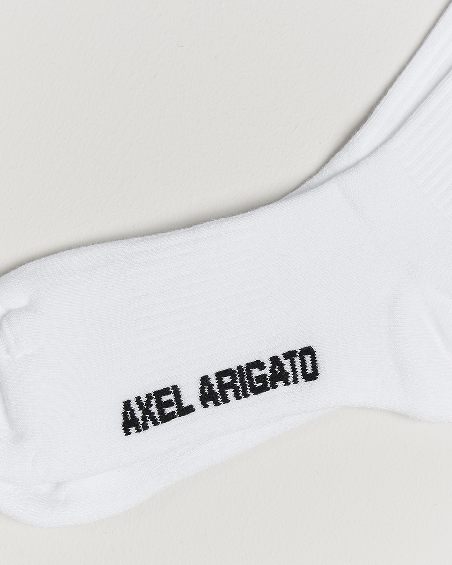 Uomini | Calzini per tutti i giorni | Axel Arigato | Logo Tube Socks White