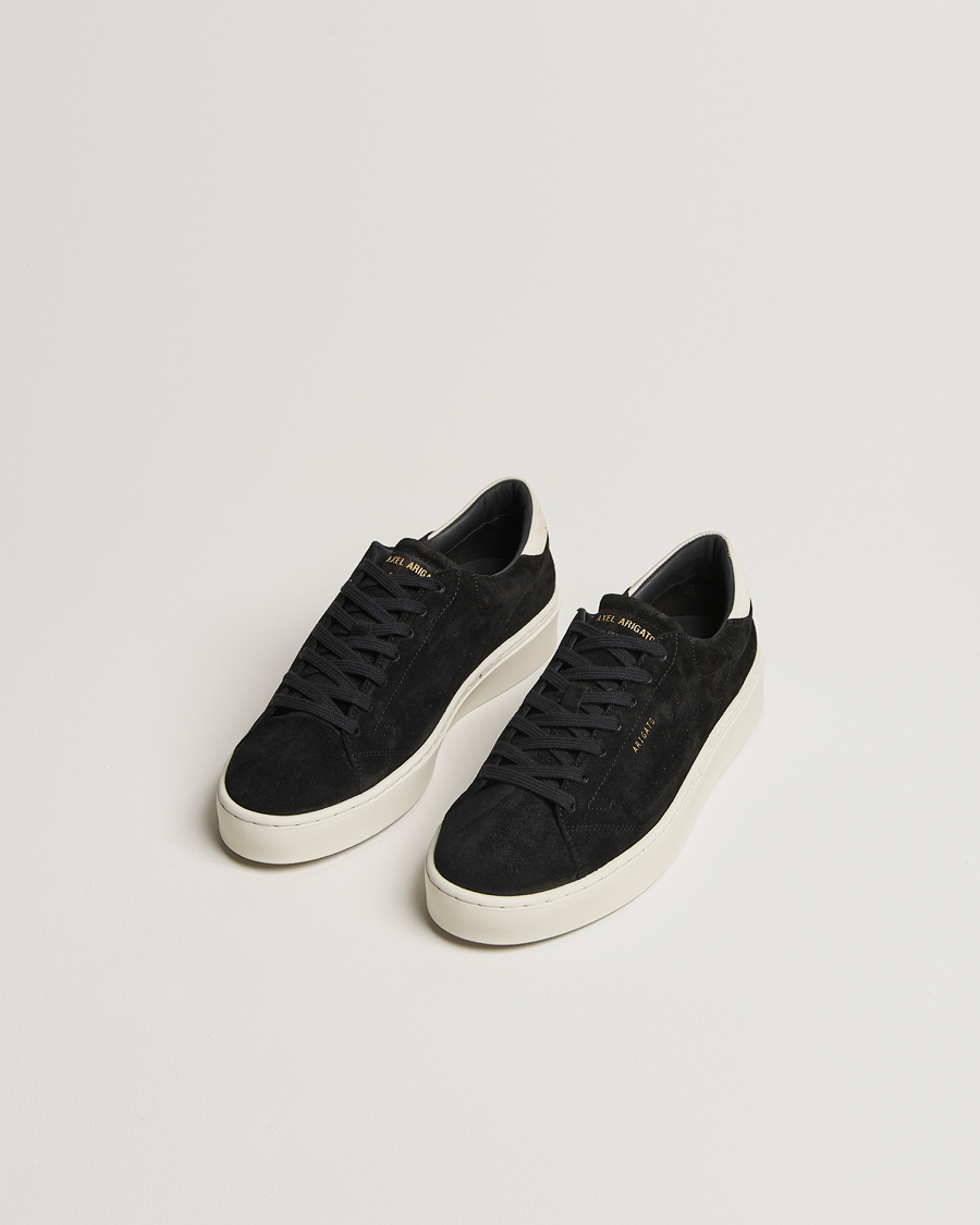 Uomini | Summer | Axel Arigato | Court Sneaker Black Suede