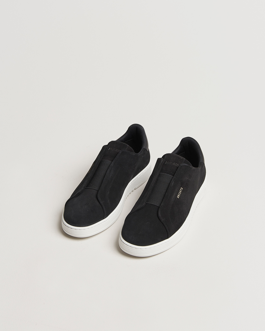 Uomini | Summer | Axel Arigato | Dice Laceless Sneaker Black Suede