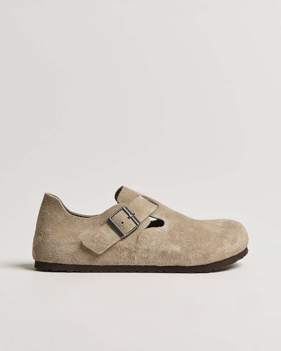 Uomini | BIRKENSTOCK London Suede Leather Taupe | BIRKENSTOCK | London Suede Leather Taupe